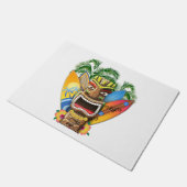 Paillasson Tiki hawaïen surfant (Incliné)