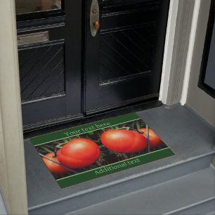 Paillasson Tomates Rouge Ripe Garden Sur La Vigne Personnalis