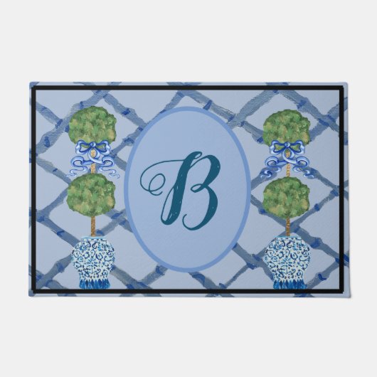 Paillasson Topio Chinoiserie Ginger Jars Jar (Devant)