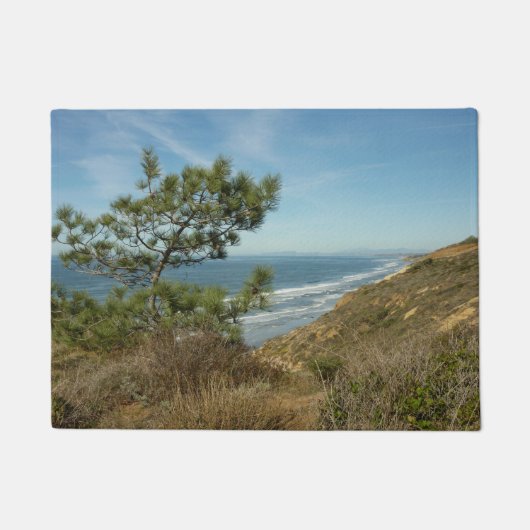 Paillasson Torrey Pine and California Coastline Landscape (Devant)