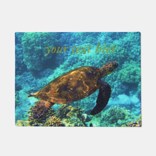 Paillasson tortue de mer (Devant)