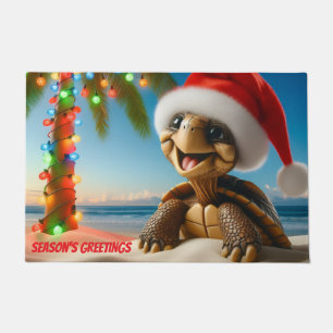 Paillasson Tortue de Noël
