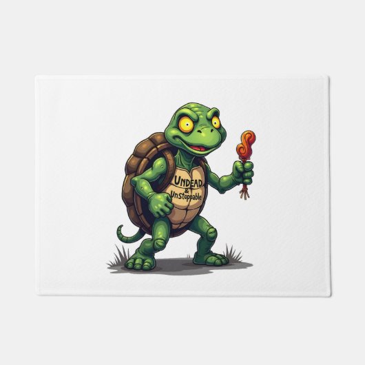 Paillasson Tortue Zombie (Devant)