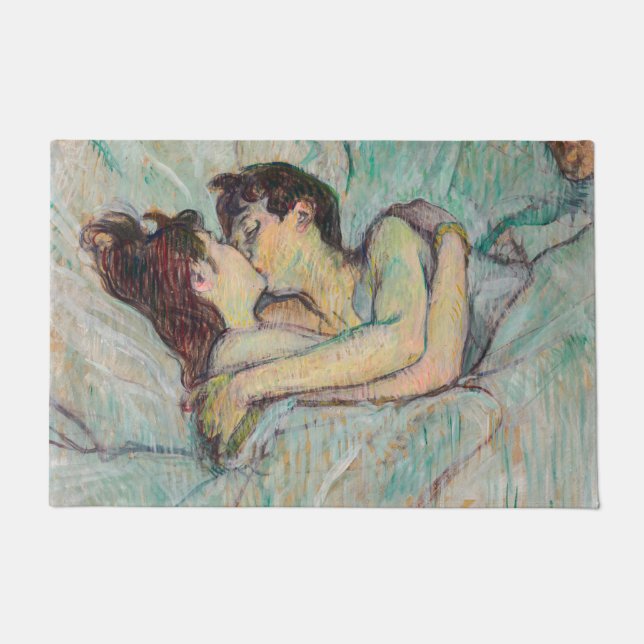 Paillasson Toulouse-Lautrec - En Lit, Baiser (Devant)