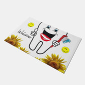 Paillasson Tournesol Dentist Porte Mat (Incliné)