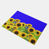 Paillasson Tournesols - Liberté Ukraine - Paix  (Incliné)