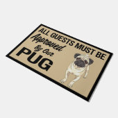 Paillasson Tous Les Clients Doivent Être Approuvés Par Carlin (Incliné)