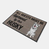 Paillasson Tous Les Clients Doivent Être Approuvés Par Husky (Incliné)