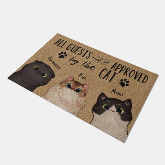 Paillasson Tous Les Clients Doivent Être Approuvés Par Le Cha (Incliné)