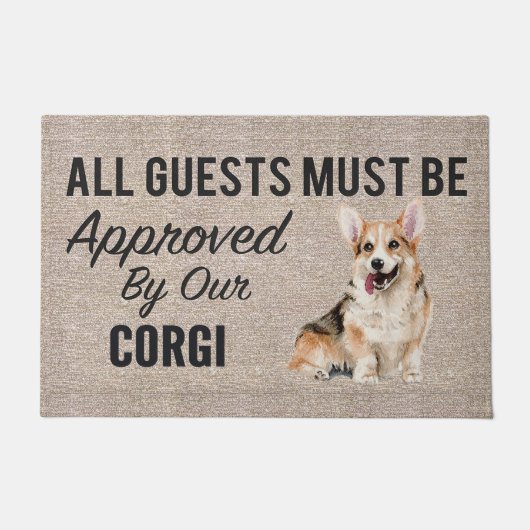 Paillasson Tous Les Clients Doivent Être Approuvés Par Notre (Devant)