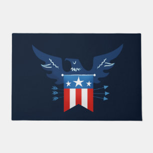 Paillasson Tout American Eagle & Flag Patriotic
