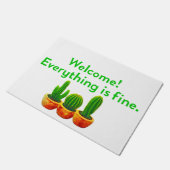 Paillasson Tout est fin Cactus Doormat (Incliné)