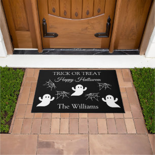 Paillasson Trace ou traitement Halloween Ghost Spider Webs mi