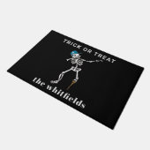 Paillasson Tracé ou traiter Halloween Dabbing Pirate personna (Incliné)
