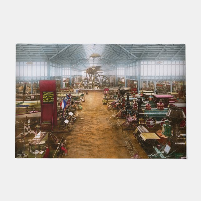 Paillasson Train - Cette nouvelle odeur de train 1876 (Devant)