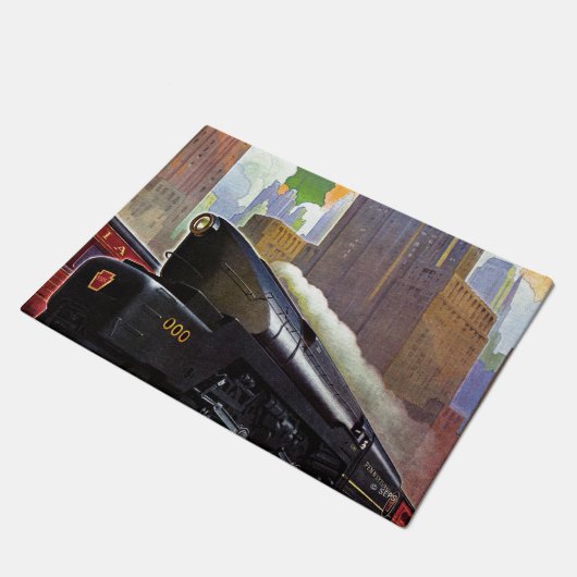 Paillasson Train de Pennsylvanie par Unknown (Incliné)