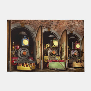 Paillasson Train - Technologie de capture de vaches 1869