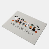 Paillasson Traiter les enfants mignons en costumes (Incliné)