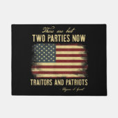 Paillasson Traitres et Patriotes  (Devant)