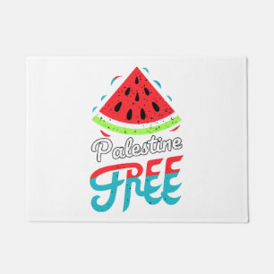 Paillasson Tranches paisibles Watermelon Free Palestine - Sou