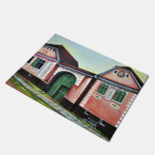 Paillasson Transylvanie, Roumanie, Peinture aquarelle (Incliné)