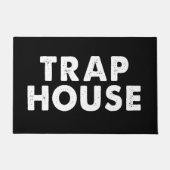 Paillasson Trap House Portable drôle 1 (Devant)