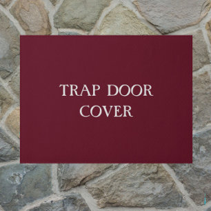 Paillasson "TRAP PORTE COVER" drôle introverti