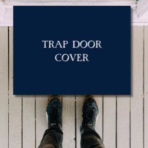 Paillasson "TRAP PORTE COVER" drôle Introvertir Antisocial