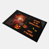 Paillasson Trary Halloween Porte Mat (personnalisable) (Incliné)