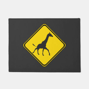 Paillasson Traversée de girafe à l'attention