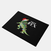 PAILLASSON TREE REX SANTA HAT DINOSAUR NOËL LUMIÈRES T-SHI (Incliné)