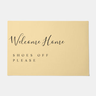 Paillasson Trendy Modern Minimal Welcome Shoes Off 
