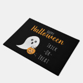 Paillasson Trick Ou Traiter Happy Halloween Ghost Éffrayant (Incliné)