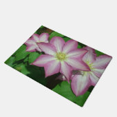 Paillasson Trio de Clematis Pink and White Spring Vine (Incliné)