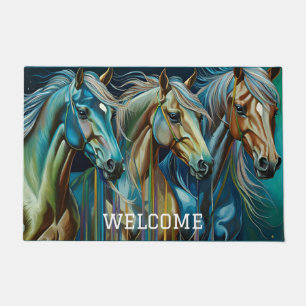 Paillasson Trio des chevaux