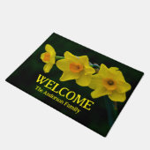 Paillasson Trio des jonquilles porte Mat (Incliné)