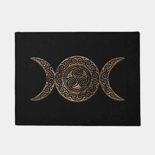Paillasson Triple lune - Déesse triple - Triskelion (Devant)