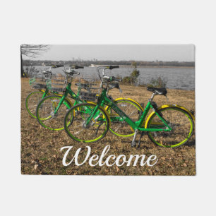 Paillasson Triplés de vélos Welcome Pormat
