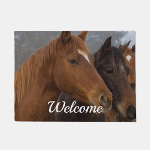 Paillasson Triplets de Cheval - Porte de bienvenue