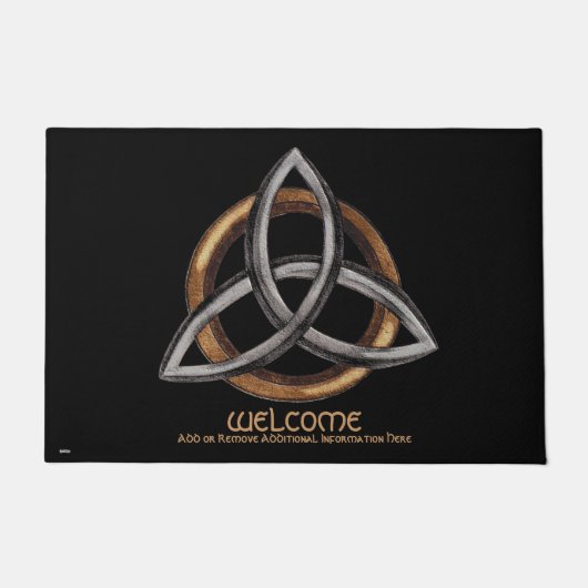 Paillasson Triquetra (Brown/Argent) (Devant)