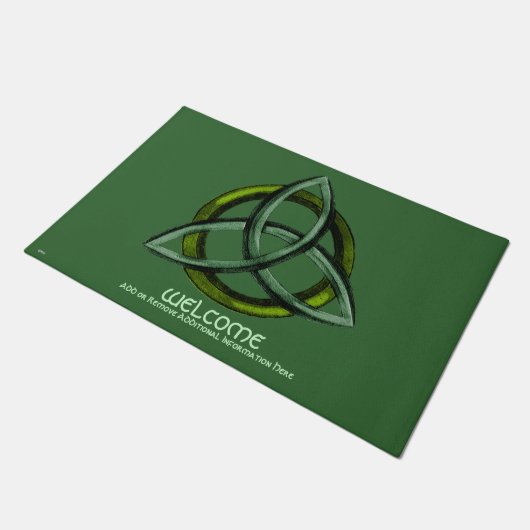 Paillasson Triquetra (vert) (Incliné)