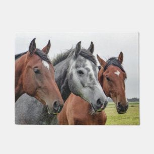 Paillasson Trois chevaux
