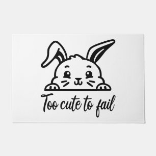 Paillasson Trop mignon pour échouer
