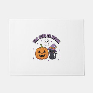 Paillasson Trop mignon pour Halloween effrayant