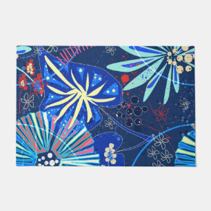 Paillasson tropical Abstrait