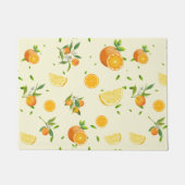 Paillasson Tropical Citrus SUMMER Orange lemon Slice (Devant)