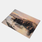 Paillasson Troupeau de buffles américains (Incliné)