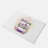 Paillasson Trouvez La Joie Dans Le Voyage (Incliné)