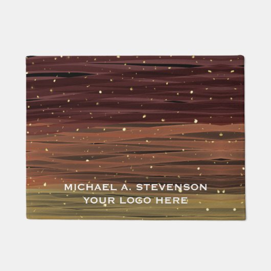 Paillasson Trucs de peinture Abstraits Customisés (Devant)