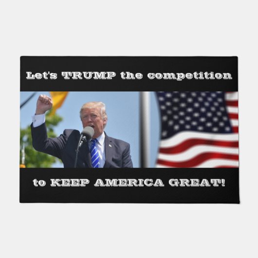 Paillasson Trump Keep America Great 2020 Presidential (Devant)